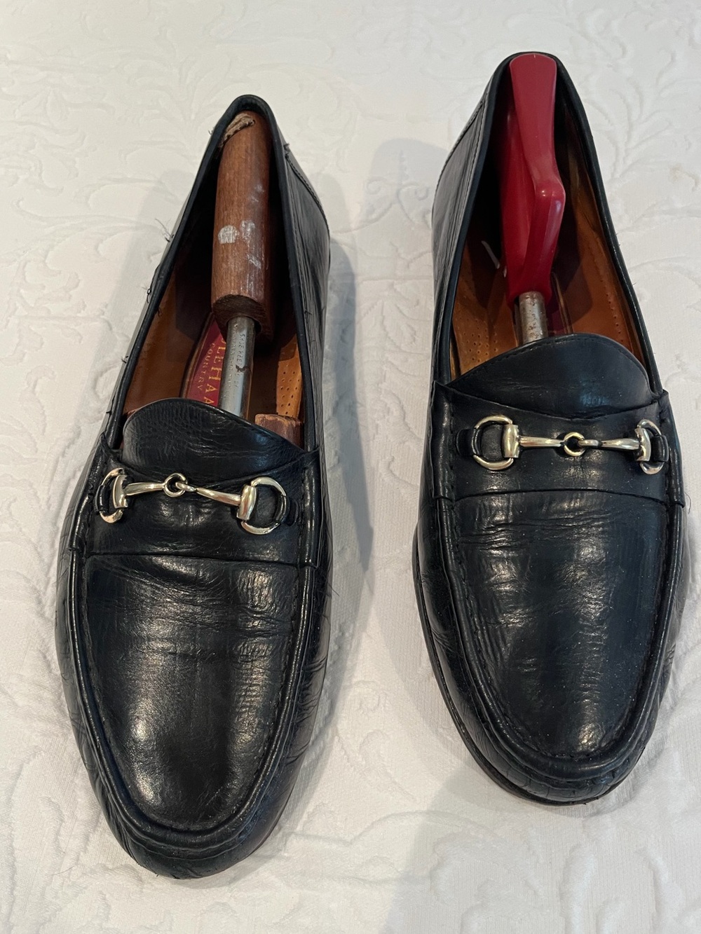 Cole Haan Black Leafher Lofers